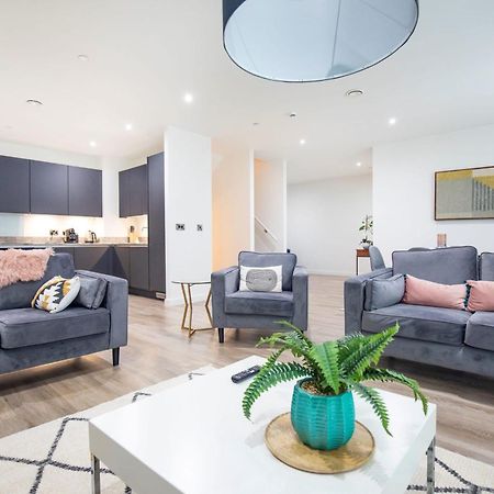 Luxury Free Parking Townhouse Villa Manchester Ngoại thất bức ảnh